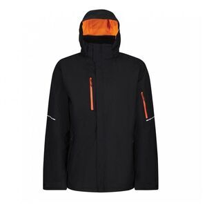 Regatta Mens X-Pro Exosphere II Soft Shell Jacket / Black/Magma Orange